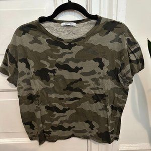 Zara Small Camo Print Tshirt